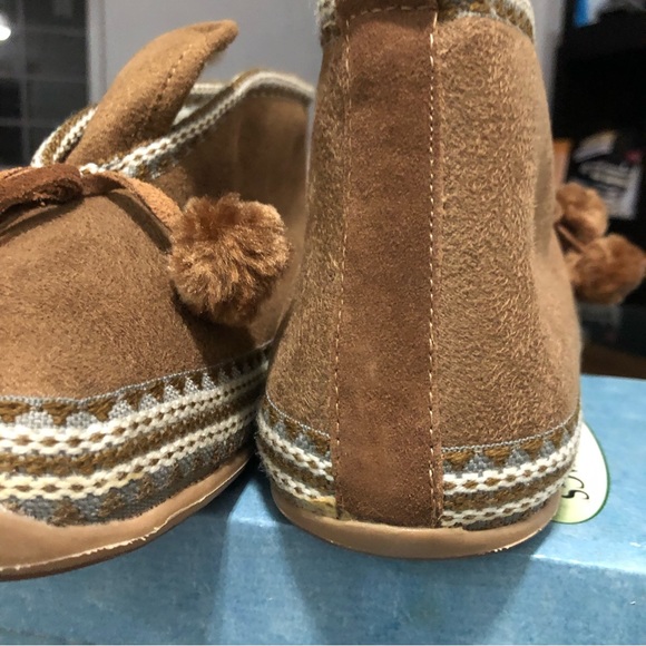NWT- Deer Stags Slippers Slipperooz 9M Brown - Picture 5 of 13